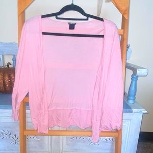 Pink cardigan🌸